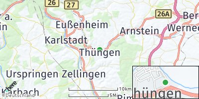 Google Map of Thüngen