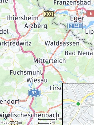 Here Map of Mitterteich