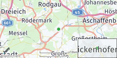 Google Map of Sickenhofen