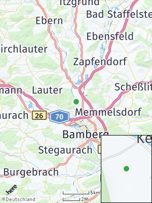 Here Map of Breitengüßbach