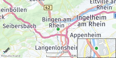 Google Map of Münster-Sarmsheim