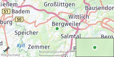 Google Map of Bruch bei Wittlich