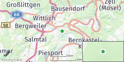 Google Map of Platten bei Wittlich