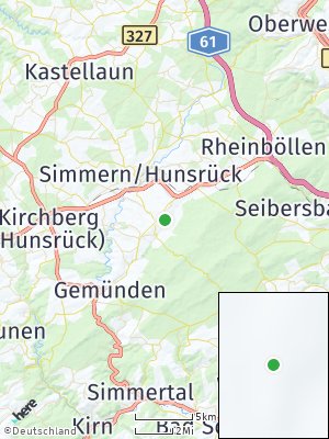 Here Map of Tiefenbach