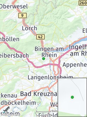 Here Map of Weiler bei Bingen