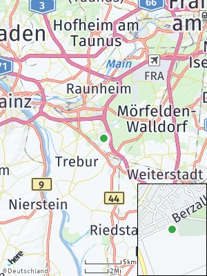 Here Map of Nauheim