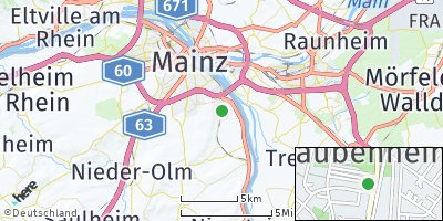 Google Map of Laubenheim