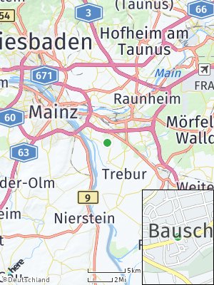 Here Map of Bauschheim