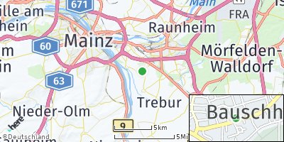 Google Map of Bauschheim