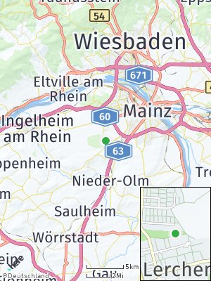 Here Map of Lerchenberg