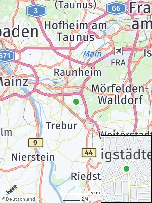 Here Map of Königstädten
