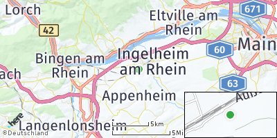 Google Map of Gau-Algesheim