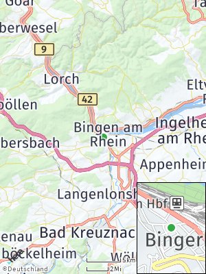 Here Map of Bingerbrück