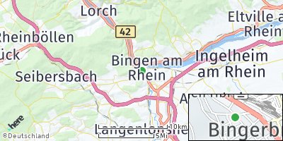 Google Map of Bingerbrück