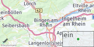 Google Map of Bingen