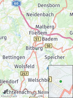 Here Map of Bitburg
