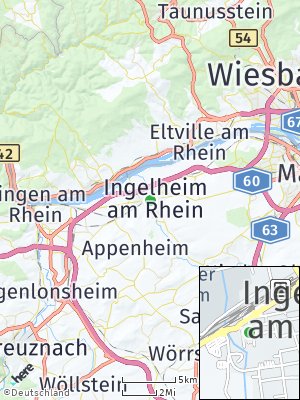 Here Map of Ingelheim am Rhein