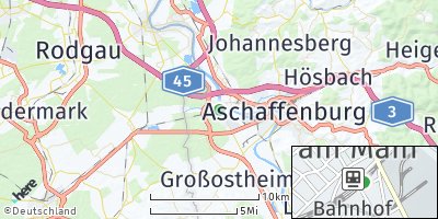 Google Map of Stockstadt am Main