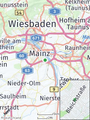 Here Map of Weisenau