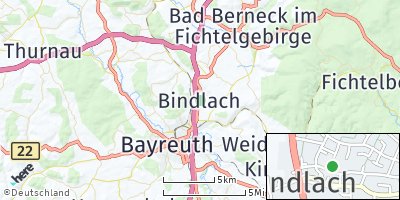 Google Map of Bindlach