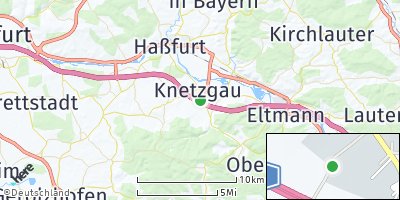 Google Map of Knetzgau