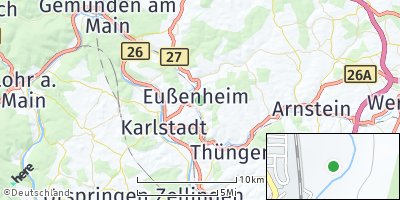 Google Map of Eußenheim