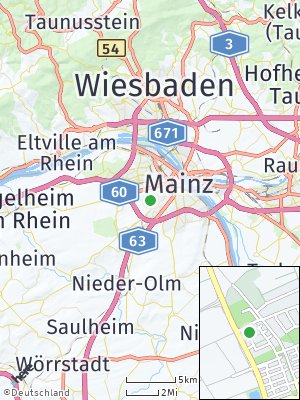 Here Map of Bretzenheim