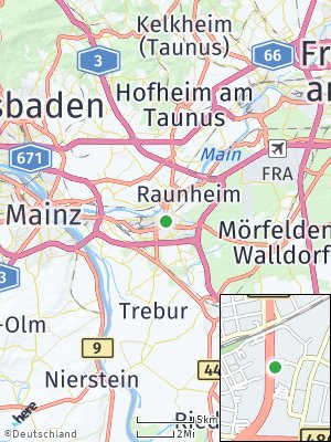 Here Map of Rüsselsheim