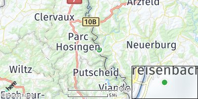 Google Map of Übereisenbach