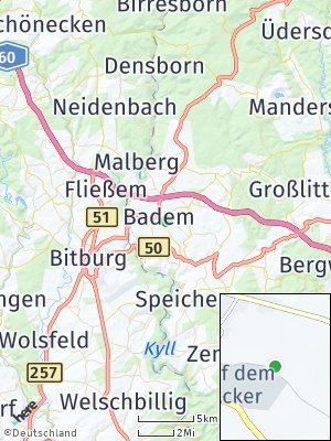 Here Map of Badem