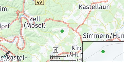 Google Map of Peterswald-Löffelscheid