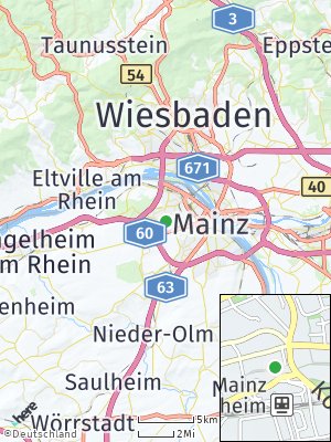 Here Map of Gonsenheim