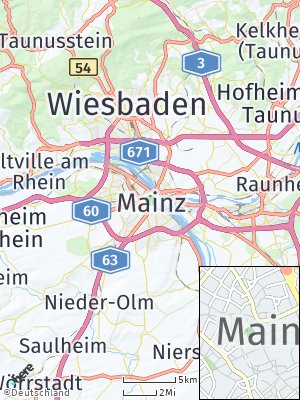Here Map of Mainz