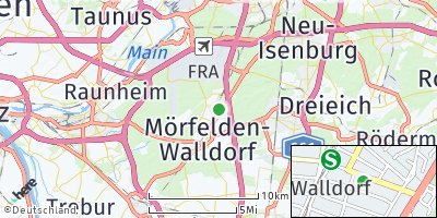 Google Map of Walldorf