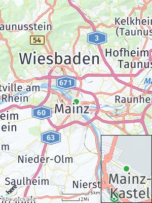 Here Map of Mainz-Kastel