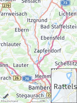 Here Map of Rattelsdorf