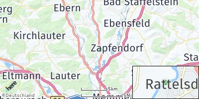 Google Map of Rattelsdorf