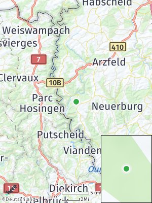 Here Map of Sevenig bei Neuerburg