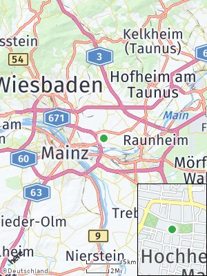 Here Map of Hochheim am Main