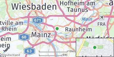 Google Map of Hochheim am Main