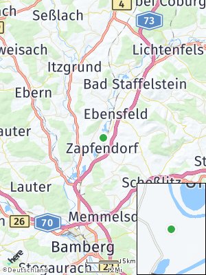 Here Map of Zapfendorf