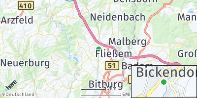 Google Map of Bickendorf