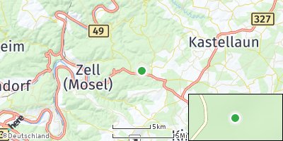 Google Map of Walhausen bei Blankenrath