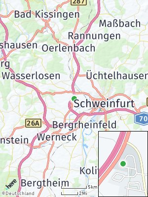 Here Map of Geldersheim