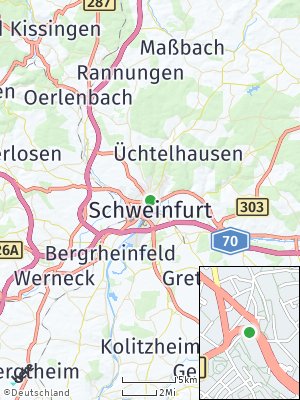 Here Map of Schweinfurt