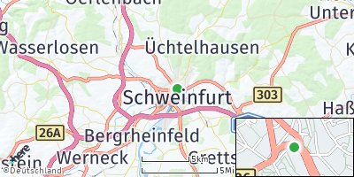 Google Map of Schweinfurt