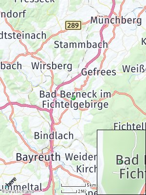 Here Map of Bad Berneck