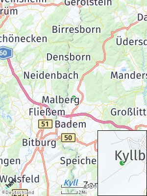 Here Map of Kyllburgweiler