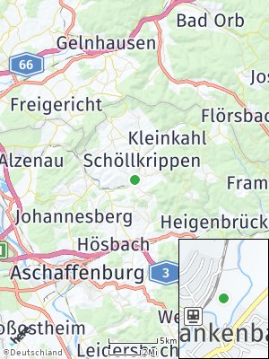 Here Map of Schöllkrippen