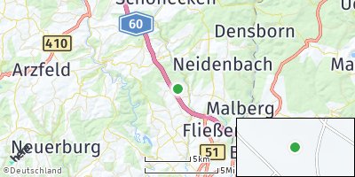 Google Map of Schleid bei Bitburg